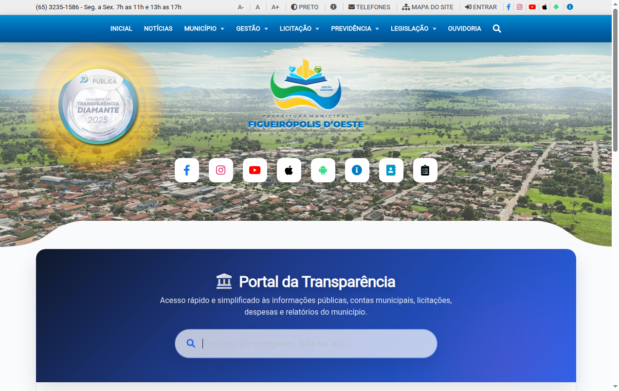 Screenshot de Disponibilidade