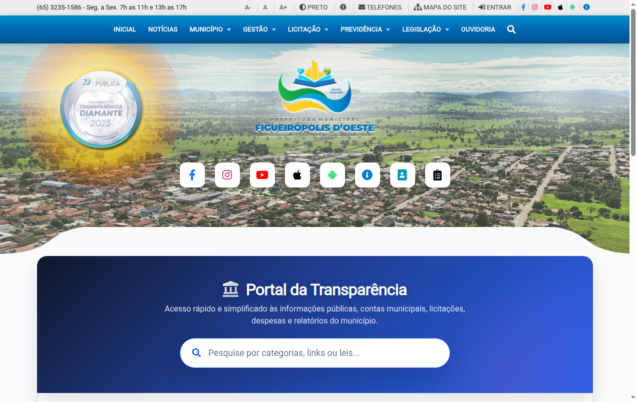 Screenshot de Disponibilidade