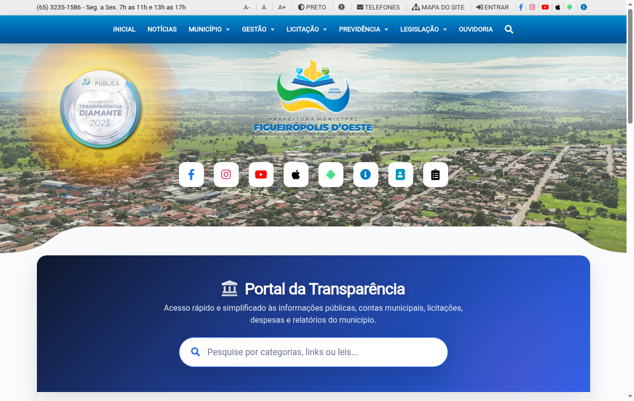 Screenshot de Disponibilidade