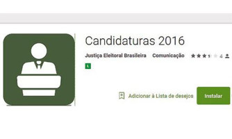 Candidaturas 2016: aplicativo já pode ser baixado para dispositivos móveis