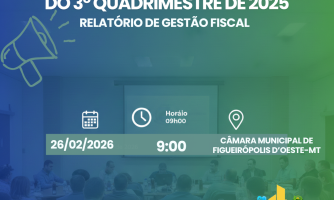 AVALIÇÃO E CUMPRIMETO DE METAS DO 3º QUADRIMESTRE DE 2025 RELATÓRIO DE GESTÃO FISCAL