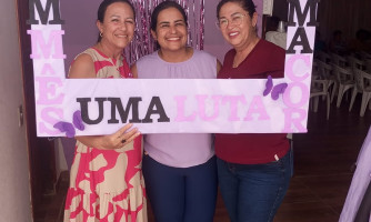 Agosto Lilás: Secretaria de Assistência Social Realiza Ação de Combate à Violência contra a Mulher em Figueirópolis d’Oeste