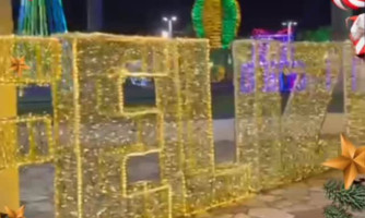 Agradecimento ao Governo do Estado, deputado Beto Dois a Um e parceiros pela decoração natalina da Praça José Figueiredo