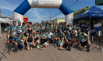 Cliques das corridas dos 55 anos de Figueirópolis D'Oeste