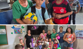 Comemoração do Dia das Crianças em Figueirópolis D’Oeste