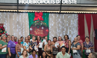 Confraternização e encerramento dos cursos do PAIF em Figueirópolis D’Oeste