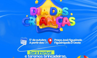Festa do Dia das Crianças em Figueirópolis d’Oeste — 17 de outubro, 17h