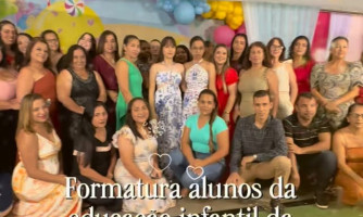 Formatura na Escola Municipal Maria Auxiliadora: emoção e celebração de conquistas