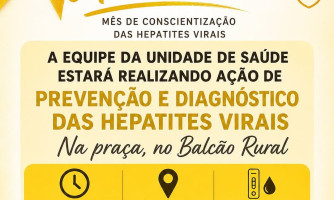 Julho Amarelo: Prevenção e Testes de Hepatites na Praça