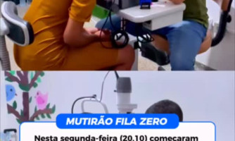 Mutirão Fila Zero leva atendimento especializado à Figueirópolis D’Oeste