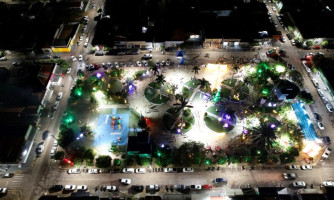 Noite para guardar na memória: Acender das Luzes de Natal em Figueirópolis D’Oeste