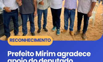 Prefeito Mirim agradece Deputado Moretto e Secretário Marcelo Padeiro pelo apoio a Figueirópolis