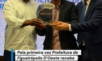 Prefeitura de Figueirópolis D’Oeste conquista Selo Diamante do TCE‑MT pela primeira vez