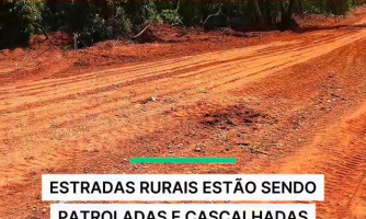 Prefeitura e Consórcio Nascentes do Pantanal recuperam estradas rurais