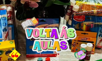Volta às Aulas: Rede Municipal inicia ano letivo com distribuição de materiais