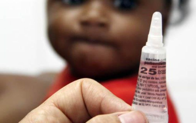 Vacinação contra paralisia infantil será em setembro apenas para as crianças que não completaram o esquema vacinal