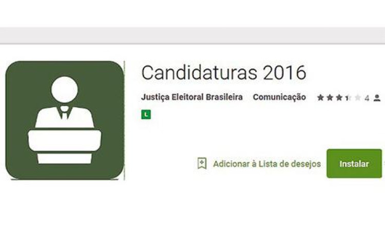 Candidaturas 2016: aplicativo já pode ser baixado para dispositivos móveis