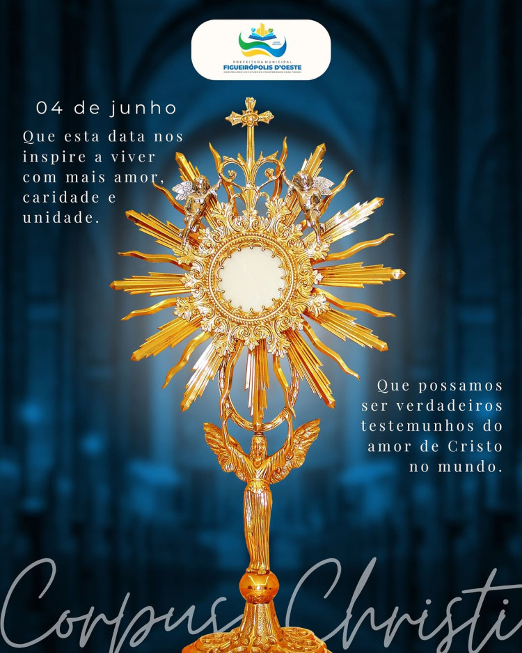 Corpus Christi: fé, amor e união em Figueirópolis