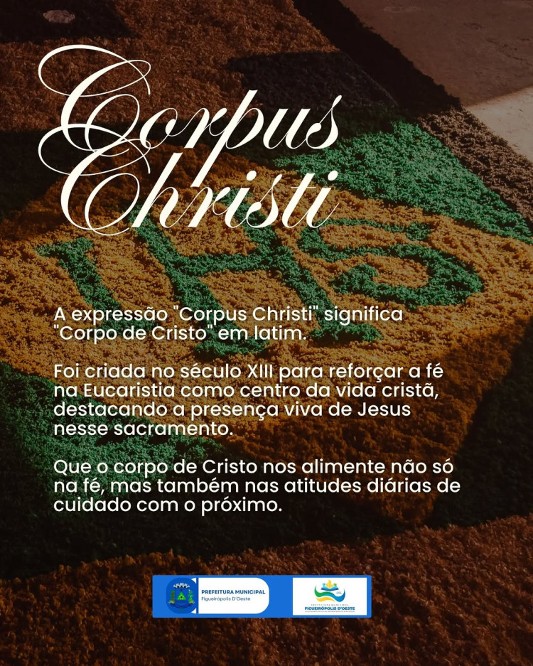 **Corpus Christi: Fé, União e Esperança para Figueirópolis D’Oeste**