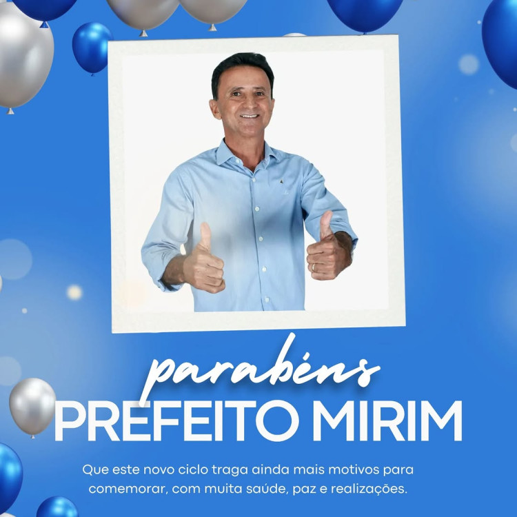 Feliz Aniversário, Prefeito Ademir Felício: 60 Anos de Dedicação e Amor por Figueirópolis D’Oeste