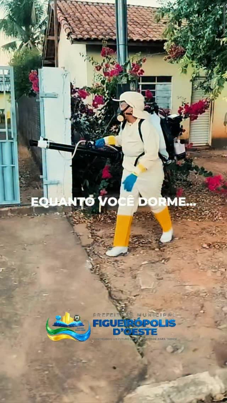 Figueirópolis D’Oeste intensifica pulverização contra o Aedes aegypti