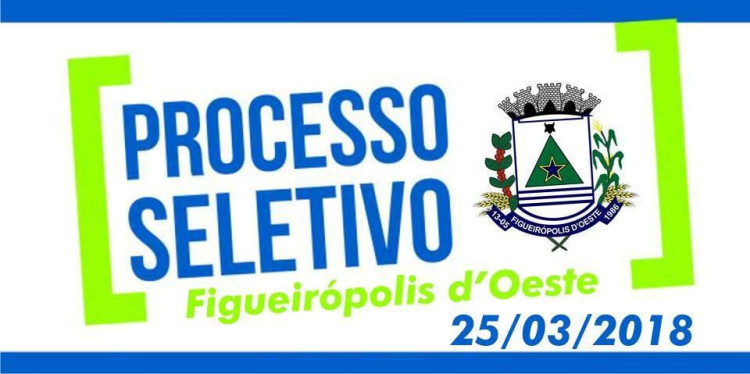 PROCESSO SELETIVO SIMPLIFICADO – PSS N° 001/2018.