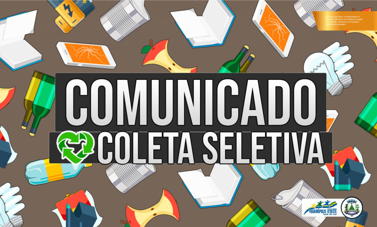Comunicado - Coleta Seletiva